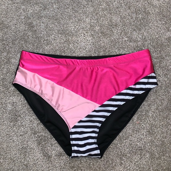 Pink & Black Bikini Bottoms size 4XL - Picture 3 of 7
